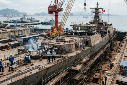 Vietnam Begins Building Its Largest Domestic Anti-Submarine Warship