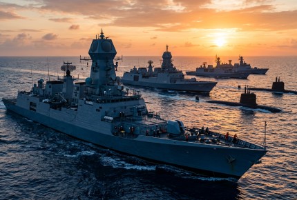India Aims for a 200-Ship Fleet by 2035 to Counter China & Pakistan