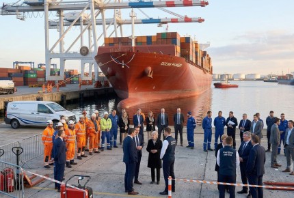 CMA CGM Celebrates Naming NOTRE DAME, the Largest French-Flagged Containership